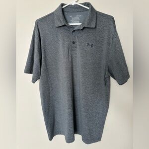 Under‎ Armour Men's Charcoal Polo Shirt